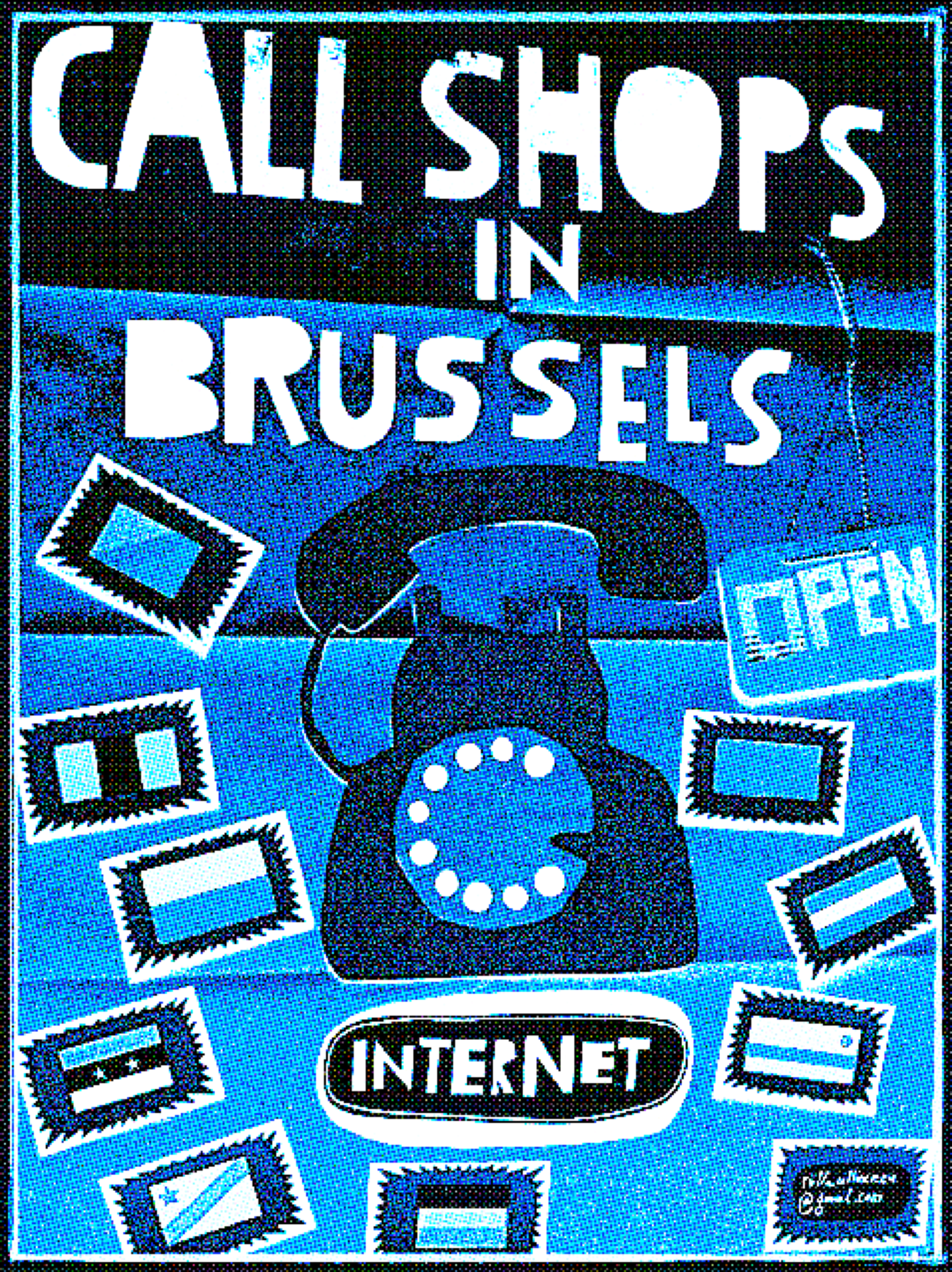 CALL SHOPS POSTER